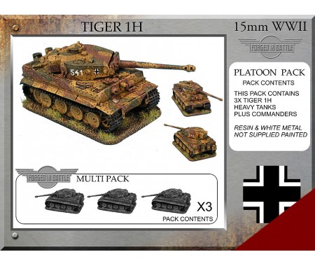 P-62 Tiger 1H Platoon Tanks